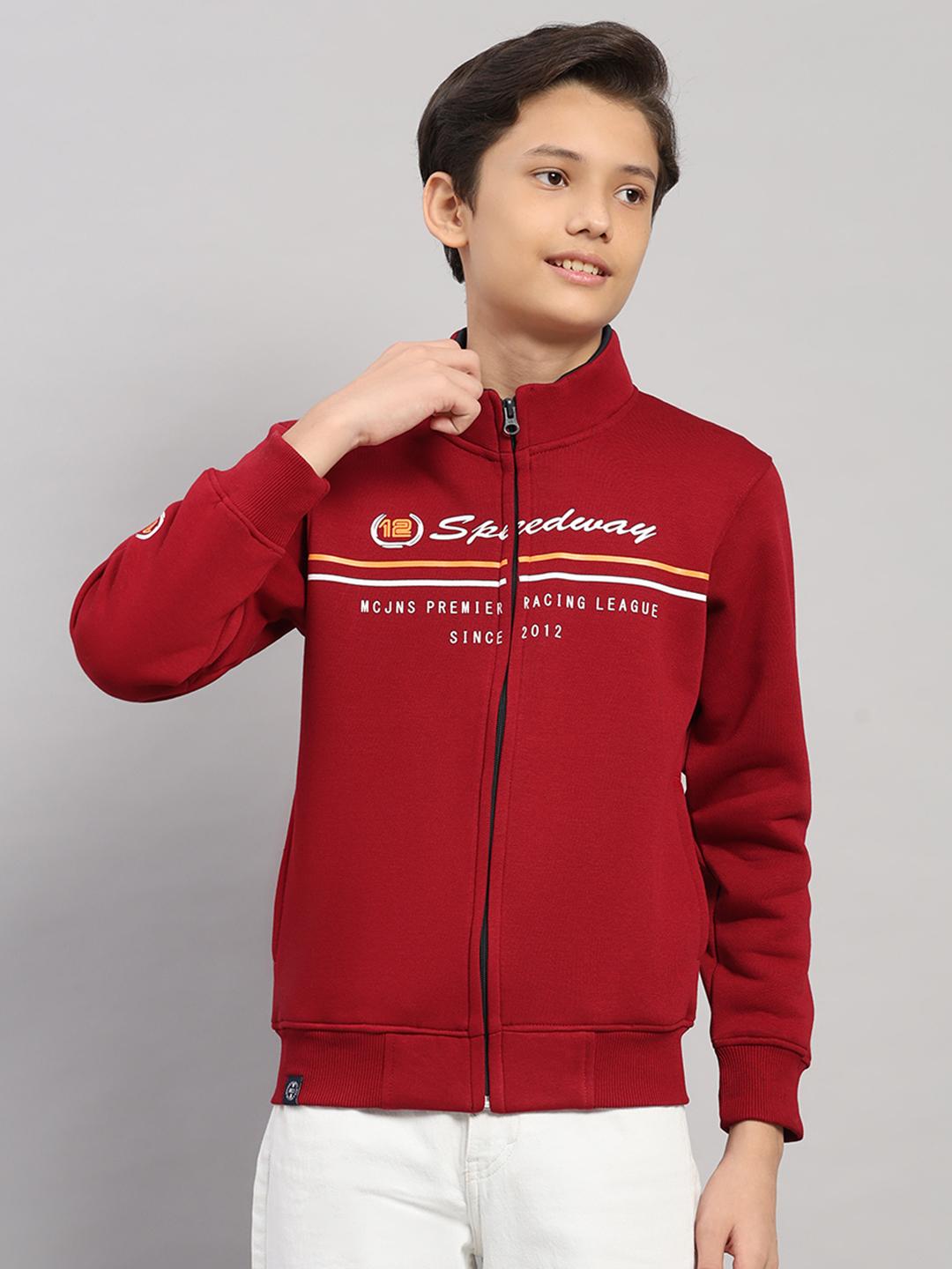 Monte Carlo Boys T Neck Full Sleeve Sweatshirt 4-5 Years