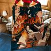 Anime S-Shaman K-King Throw Flannel Blanket Suitable for Sofas Beds Offices Travel, Camping Chairs