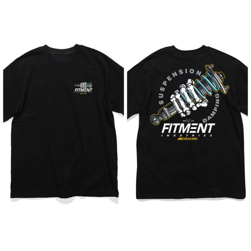 Summer new motorcycle parts printed T-shirt loose and casual short-sleeved cotton sport top for men and women