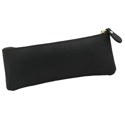 Genuine Leather Pencil and Stylish for Business Use Case, Lightweight, Slim, Simple, (Black)
