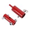 Jack Drill Adapter Tool Fit 1 Inch Handle Stud Heavy Duty Steel Jack Rod Attachment for Dump Flatbed Livestock Trailers