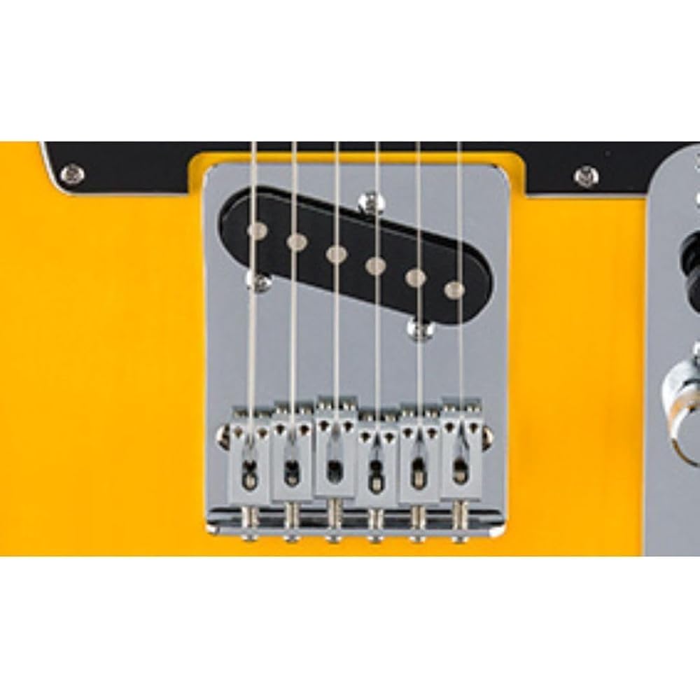 Fender Fender Electric Guitar Standard Telecaster®, Maple Fingerboard, Black Pickguard, Buttersco...