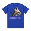 IDK How Much Longer I Can Slay Capybara Funny Meme T Shirts Unisex Women Retro O-Neck Fashion T-shirt Casual Cotton Oversized Tees