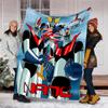 Personalized Custom Name Blanket - UFO Robo Grendizer Print Design,Blanket for Sofa,Bed,Travel,Camping - Soft and Warm, Great Gift