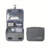 Beauty case portatile con gancio per appendere, impermeabile, borsa porta cosmetici da bagno per donna, grande capacità, astuccio per il trucco da viaggio per uomo.