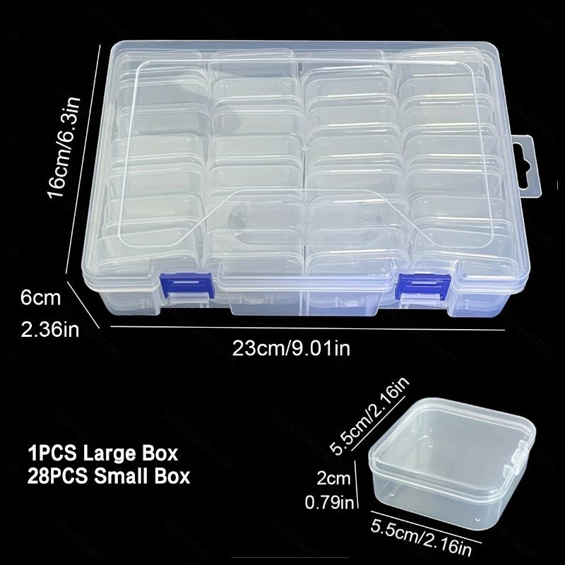 Diy Diamond Painting Embroidery Storage Box, Nail Art Jewelry Rhinestone Mosaic Storage Container, Multifunctional Storage Box