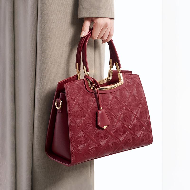 Vielseitige Damen Große Kapazität Tragbar Eine Schulter Crossbody Mode Vielseitig Frühling Und Sommer Atmosphärisch Damen Tasche