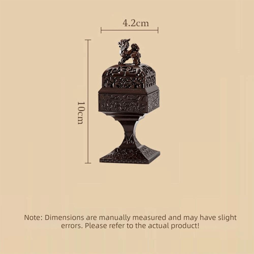 Pi Xiu Small Incense Censer Square Aroma Burner Durable Incense Stick Burner  Office Decoration