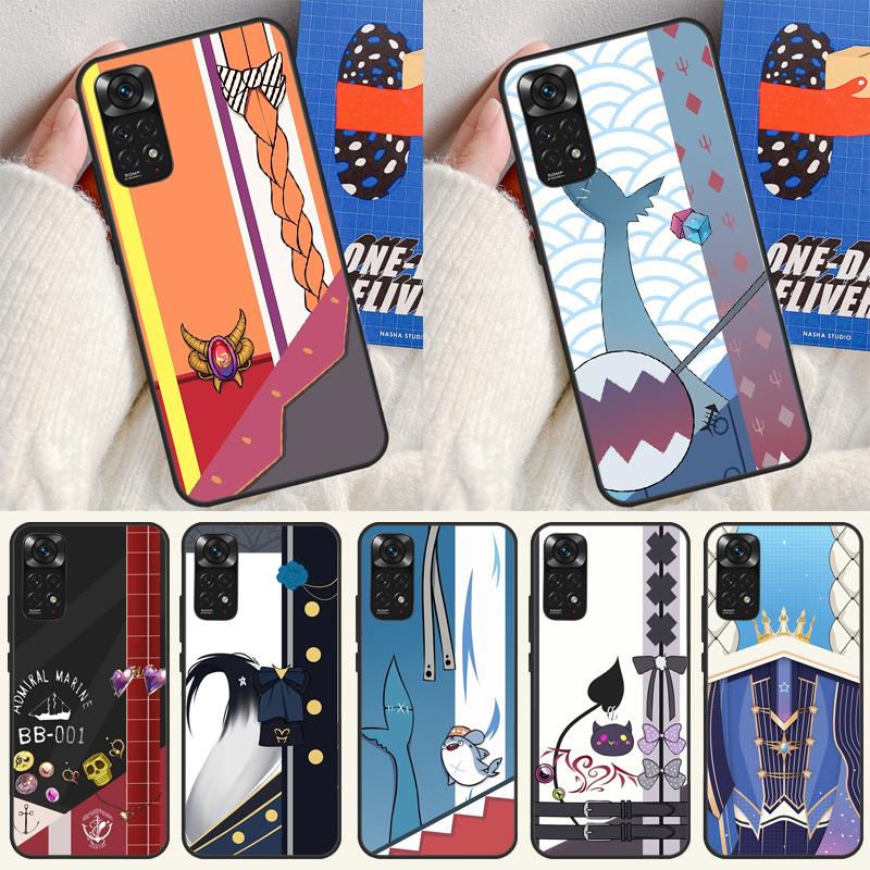 Hololive Case For Xiaomi Redmi Note 13 Pro 14 12 11 9 10 9S 10S 11S 12S Redmi 14C 13C 10C 12C Cover
