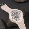 Kids Digital Sport Watch With Waterresistant Pvc Strap For Children And Teens