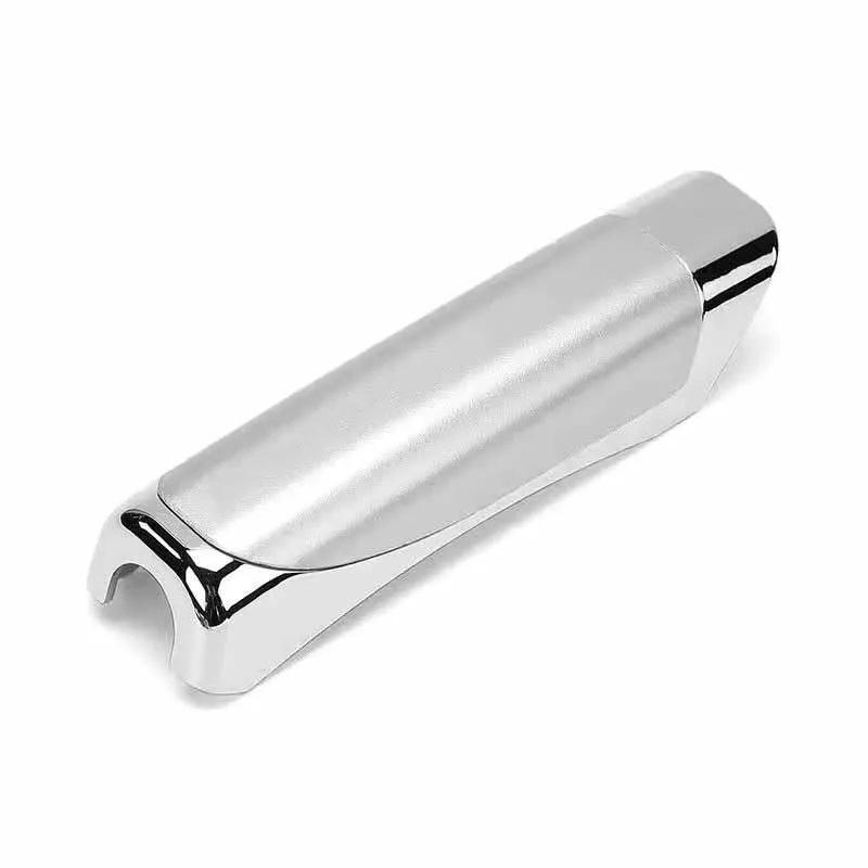 1PC Car Handbrake Cover - Anti-Scratch Wear-Resistant Parking Brake Lever Grip Handle Protector Auto Interior Accessory серебряный