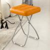 Home Light Luxury Folding Square Stool Home Foyer Shoe Changing Stool Study Chair Dining Table Stool Coffee Shop Chair
