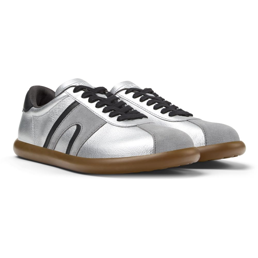 Camper PELOTAS SOLLER K201608 Size cm Women's Sneakers, Silver, T100, 24.0