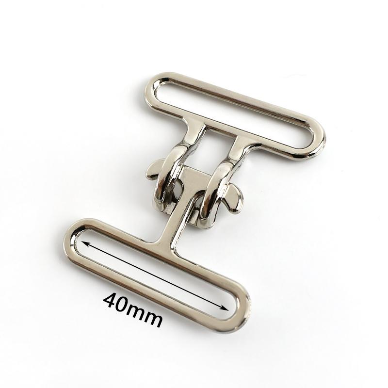 3/5ks 20/40/50mm Kovové přezky na opasek Nastavovací háčky na popruh Oblečení Taška Popruh Spojovací spona DIY Kožené kovové doplňky