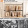 Clothes Hanging Rack Clothes Hanger Rack Stand Metal Golden Clothes Rack