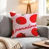 Pattern Tomato Print Cushion Cover 1Pcs Decorative Covers Soft Cushion Case For Sofa Couch Decor 40X40 45X45 Pillowcases
