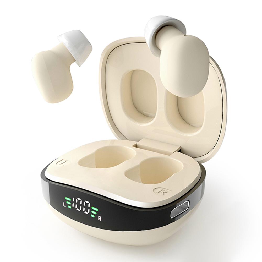 

BH27 Mini TWS Bluetooth-compatible 5.3 Sleep In-Ear Earphone Touch Control Music Gaming Headset Nude