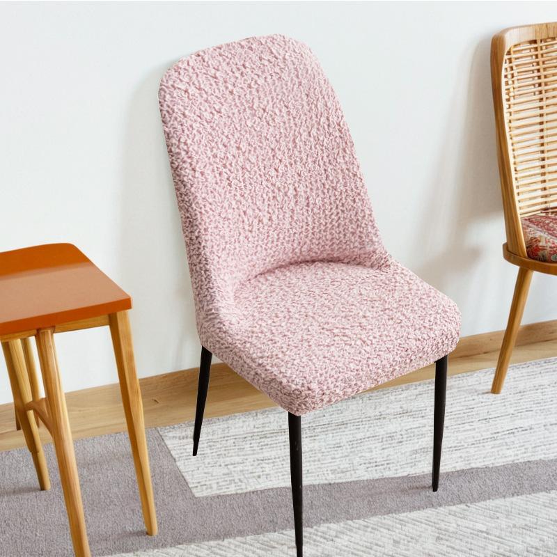 

Чехол для обеденного стола и стула, новый эластичный утолщенный противоскользящий чехол для сиденья, универсальный чехол для табурета с защитой от когтей кошек Four Seasons 40CM розовый