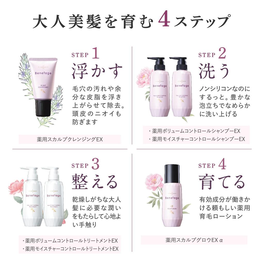 Aderans Benefage Medicated Scalp Glow EX Made in Japan Hair growth agent 120mL Scalp hair lotion Scalp care Panthenol Hair firmness Hair loss