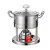 Stainless Steel Personal Hot Pot & Gas Stove Set