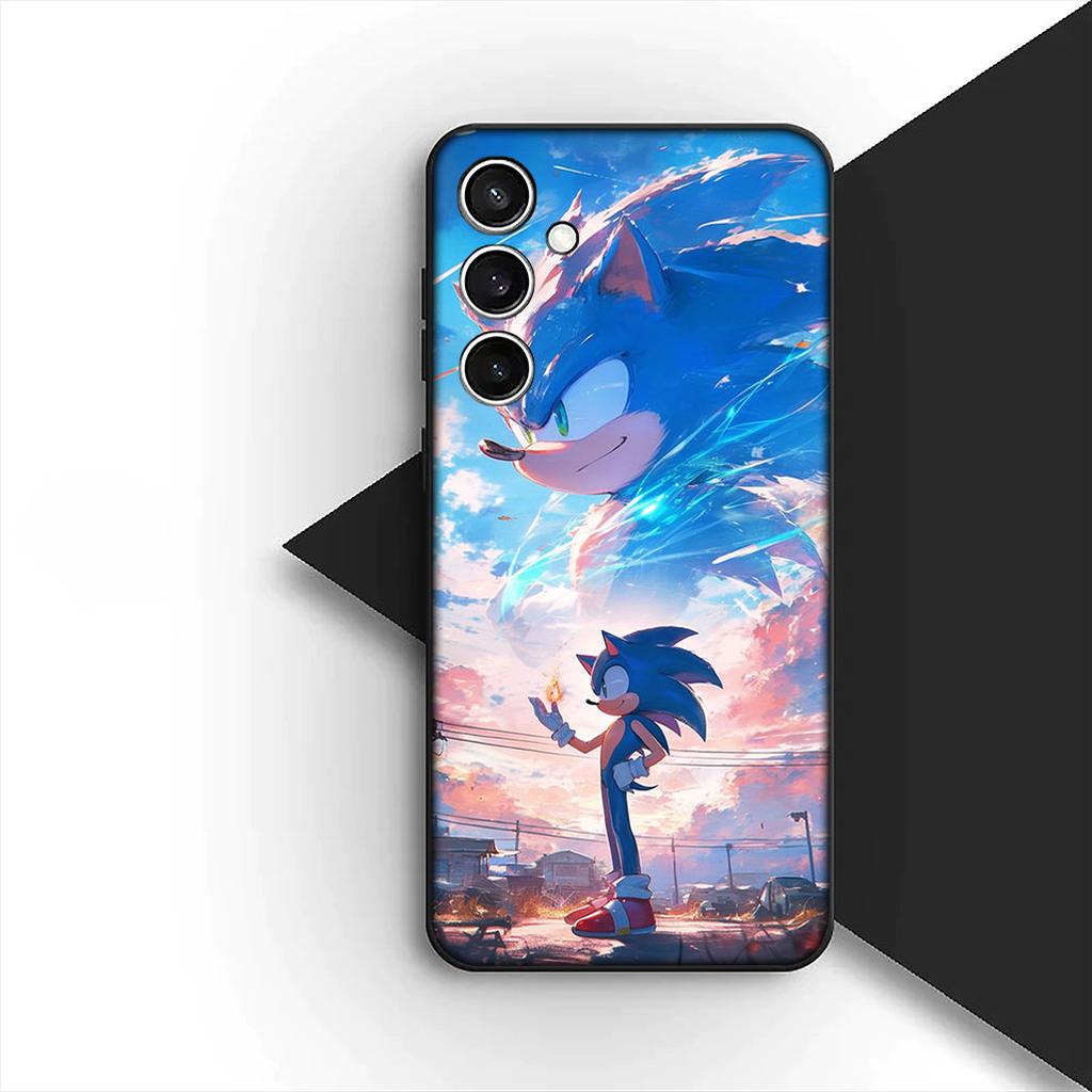 Cover for Samsung Galaxy A35 A36 A55 A26 A05 A06 A14 A50 A51 A53 A54 A12 A13 A23 Phone Case Hedgehog S-Shadows-S-Sonics-Poster