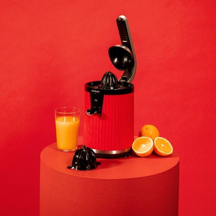 Cecotec Presse-agrumes électrique avec bras levier Xqueeze RetroJuice 600 Rouge