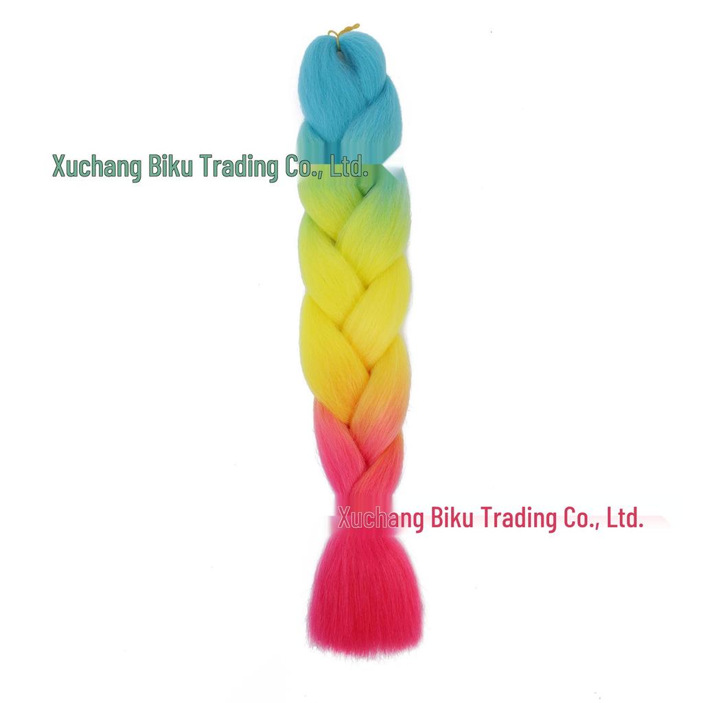 Three, Four, Five-Color Gradient High-Temp Fiber Jumbo Braid Material