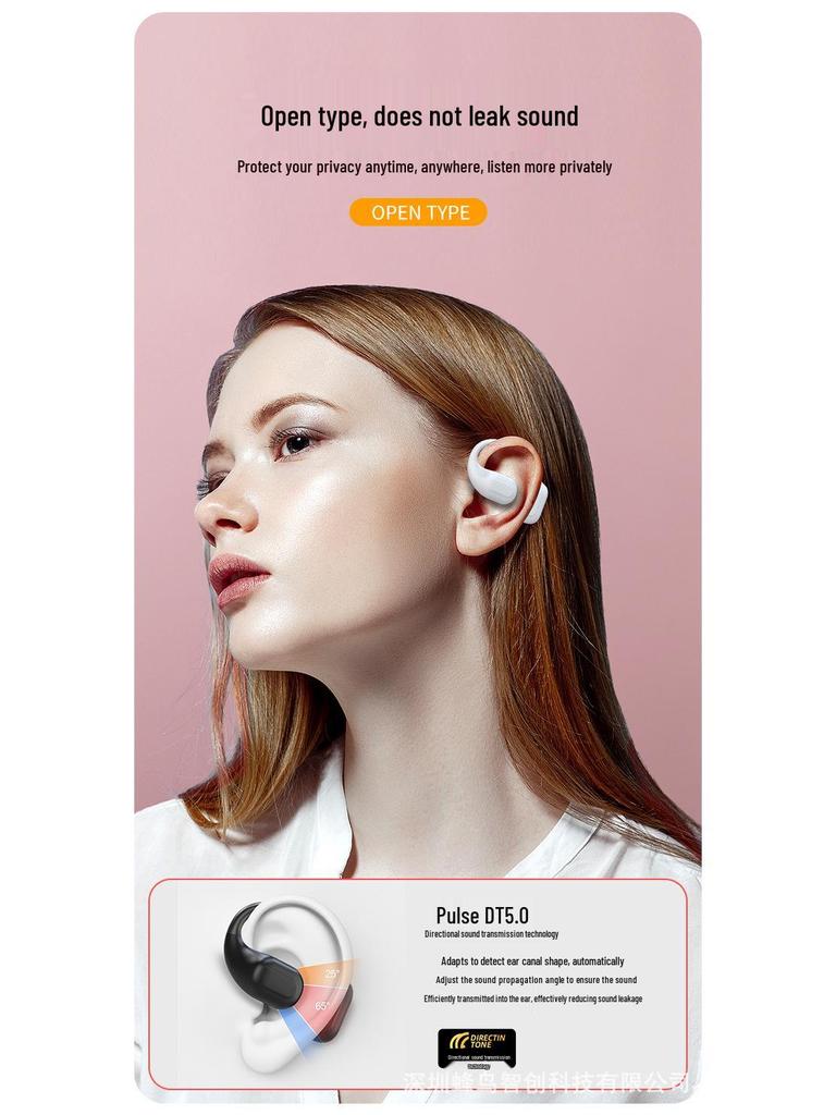 Wireless Sports Ear-Hook Bluetooth Headset with Ultra-Long Battery