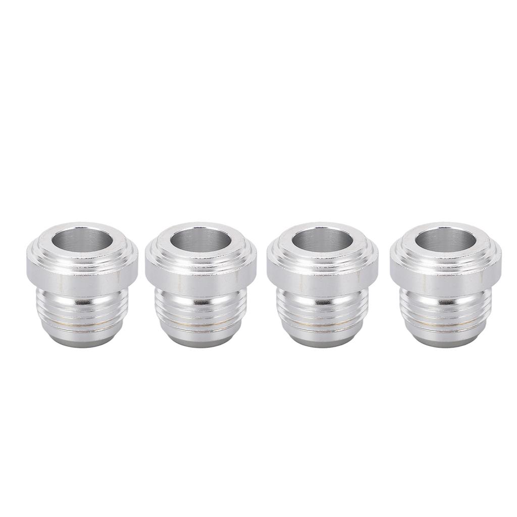 10PCS AN12 Male Thread Billet Aluminum Alloy 7 8in Universal Fuel Line Adapter for Automotive