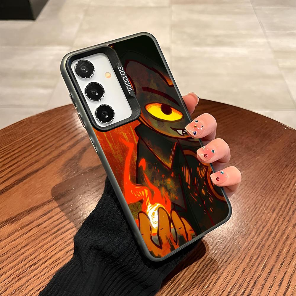 Cartoon H-Homestuck Phone Case For Samsung Galaxy S25 S24 S23 S22 S21 S20 Note20 Ultra Plus Fe Colored Silver Cover