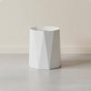 Modern Decorative Garbage Bin Nordic Design Double Layer Trash Can Large Capacity Geometric