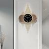 Large American wall clock household wall watch personality art fashion atmosphere living room clock decoration mute clock I5X8U3