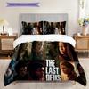 Survival Bonds Postapocalyptic World Three-piece Set (1 * Duvet Cover + 2 * Pillowcase, Without Core) 2D Flat Christmas Birthday Gift Bedding Set