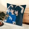 Cushion Cover Silky Short Plush Home Sofa Cushion Cover - Invisible Zipper Home Decoration A Breeze Of Love