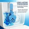 Silicone Toilet Bowl Cleaner Hanger Holder Waterproof Easy Installation Toilet Tank Deodorizer Rack for Office Bathroom