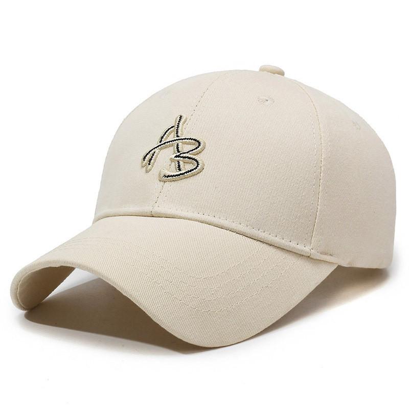 Trendy Embroidered Letter Baseball Cap With Adjustable Fit For Casual Men And Women