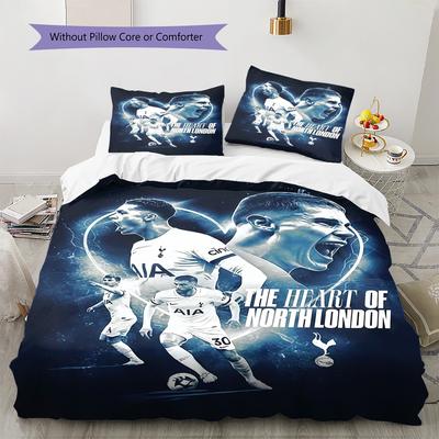Spurs Poster  Bedding Quilt Set Quilt Cover Pillowcase Home Decoration Birthday Gift (1 * Duvet Cover + 2 * Pillowcase, Without Core)