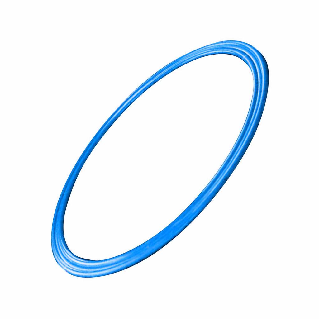 5pcs Hopscotch Ring Clips Circle Encourages Imagination and Invention Game Sports Toy for Outdoor Playing Activity Blue
