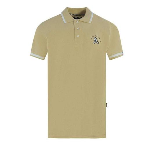 Aquascutum Unisex Dospělý Embosovaná Polokošile s Kontrastními Špičkami
