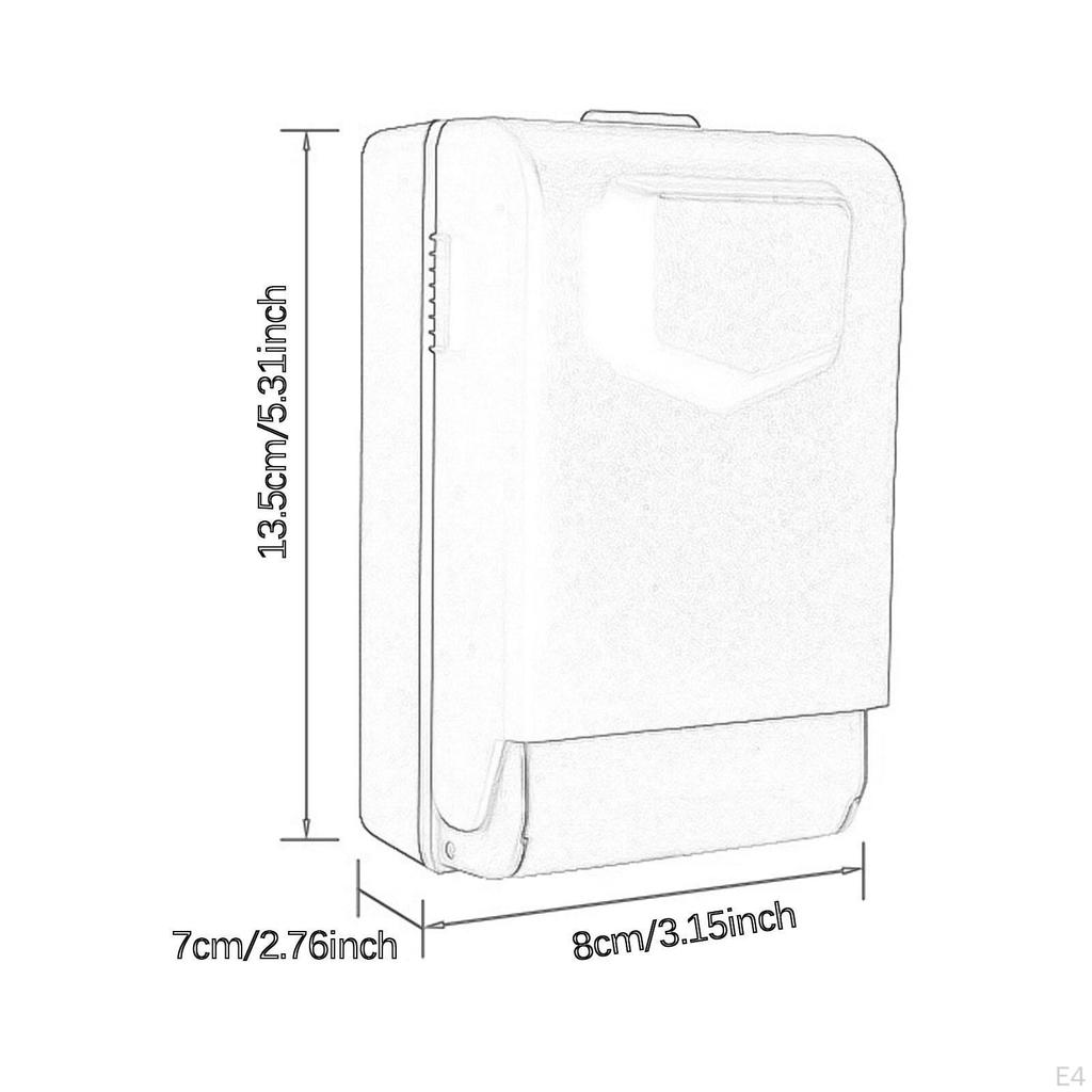 Key Box Organizer, Easy To Install, Portable, Versatile, Security Lock Box, Locker for Schools,