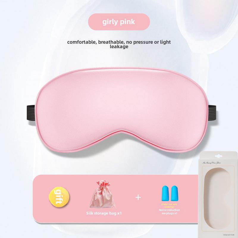 Masque pour les yeux en soie double face pour hommes et femmes: Options de blocage de la lumière et de compresses chaudes/froides pour le sommeil et la relaxation