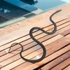 47.2 Inch Realistic Snake Prank Toy with String Clip Realistic Fake Snake Toy Soft Plastic Snake Figure Halloween Prank Props