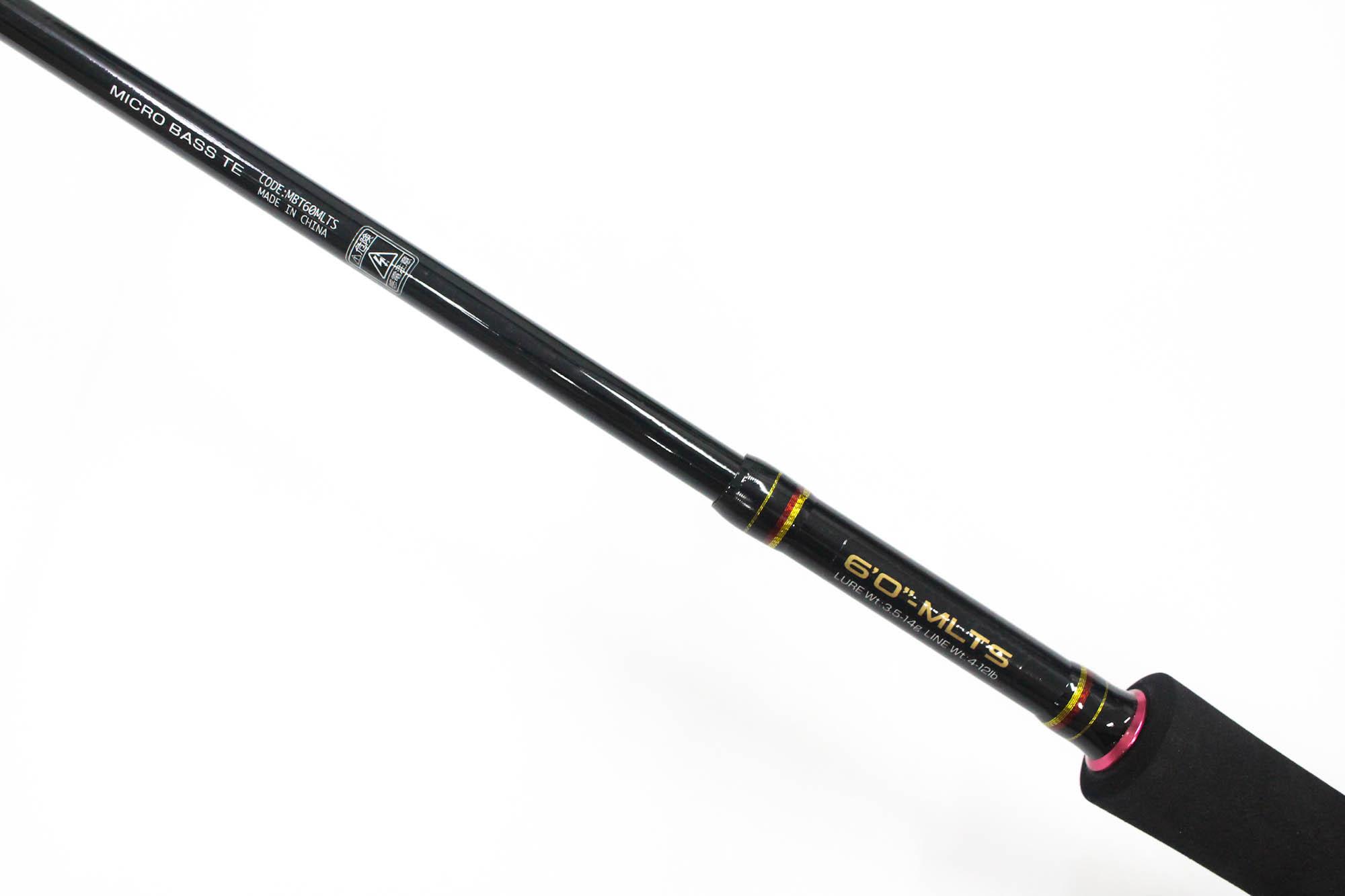 Canne à Pêche Spinning Prox Microbus TE MBT60MLTS - Télescopique 1,83m, 7 Brins