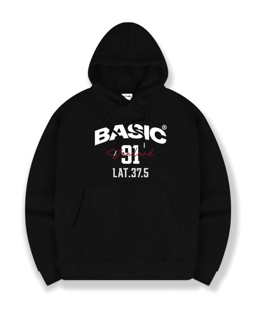 BASIC LABEL 91 Basic Oversized Hoodie 5 Farben [Blbi_1004]