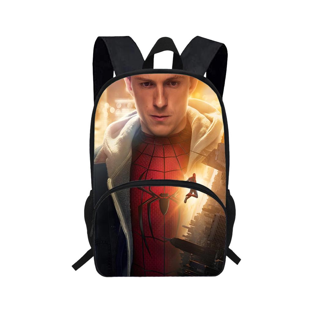 Large Capacity Printed Backpack with Adjustable Straps Durable Material Suitable for School Travel Work and Daily Use