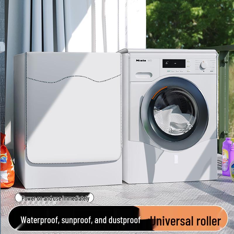Waterproof Sunproof Cover for 10kg Fully Automatic Washing Machines