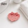Small Item Storage Tray 3D Printed Bow Jewelry Tray, Heart Shape Ring Dish, Entryway Table Trays, Hair Tie Organizer Decorative Trinket for