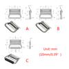 304 Stainless Steel Folding Handle Wood Box Handle Industrial Electric Cabinet Door Air Box Tool Equipment Box Handle