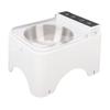Cat Automatic Sensing Feeder Transparent Lid Raised Design Hygienic Automatic Intelligent Cat Dog Feeder Bowl for Home