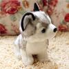 18CM Husky Plush Toys Simulation Pet Dog Stuffed Plush Toy Multipurpose Lovely Puppy Stuffed Doll